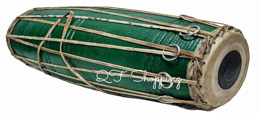 Amazon.co.jp: Madal Drum シングル木製ネパール民族楽器 16